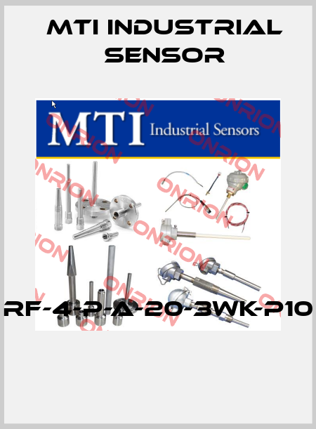 RF-4-P-A-20-3WK-P10  MTI Industrial Sensor