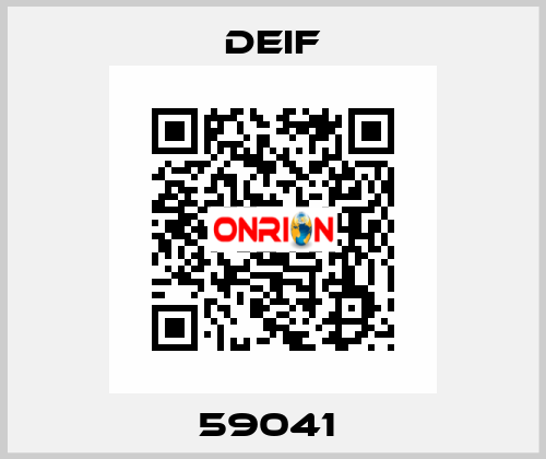 59041  Deif