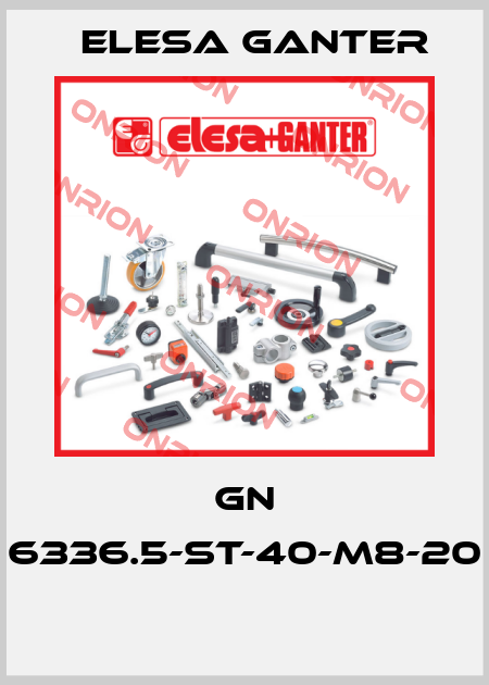 GN 6336.5-ST-40-M8-20  Elesa Ganter