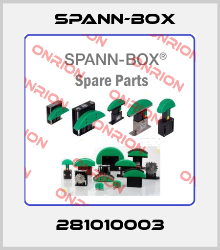 281010003 SPANN-BOX