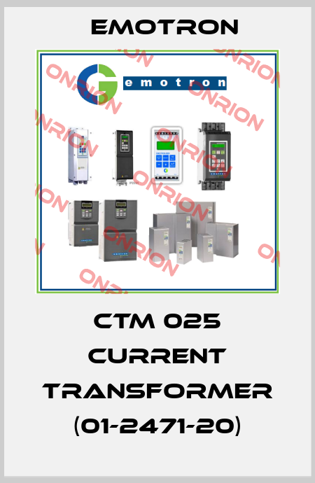 CTM 025 CURRENT TRANSFORMER (01-2471-20) Emotron