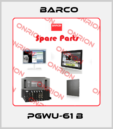 PGWU-61 B  Barco
