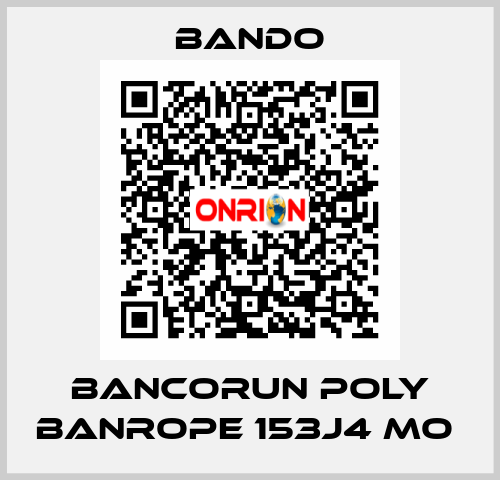 BANCORUN POLY BANROPE 153J4 mo  Bando