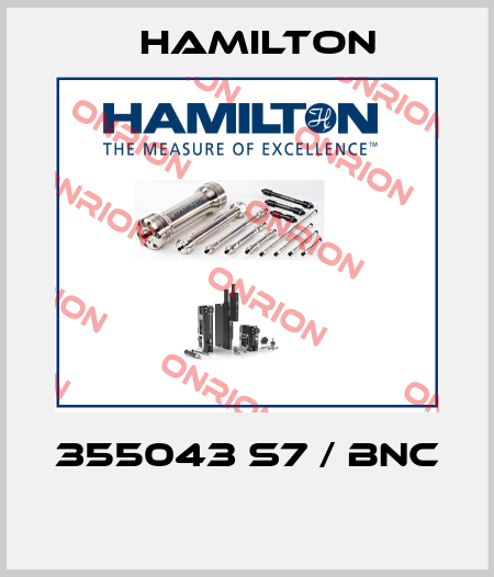 355043 S7 / BNC  Hamilton