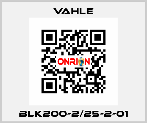 BLK200-2/25-2-01 Vahle