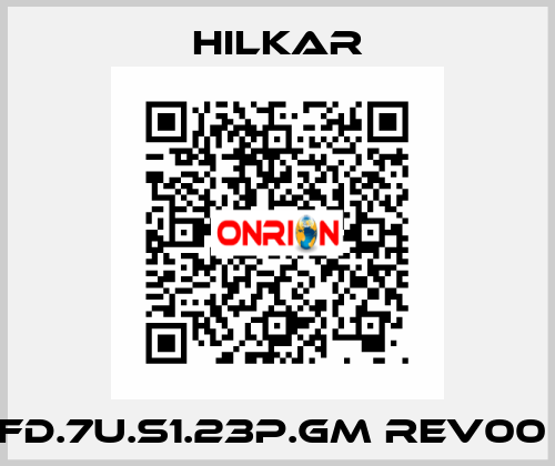 FD.7U.S1.23P.GM REV00  Hilkar