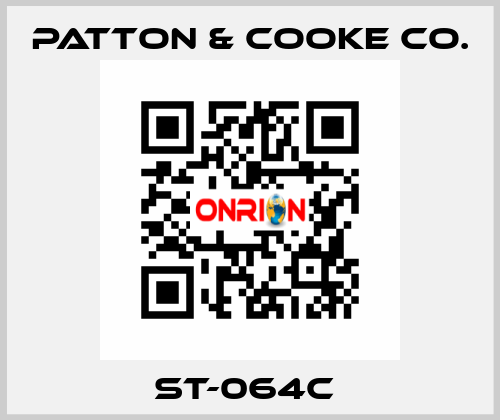 ST-064C  Patton & Cooke Co.