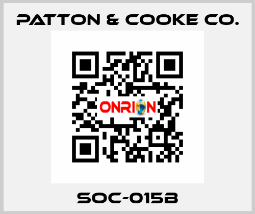 SOC-015B Patton & Cooke Co.