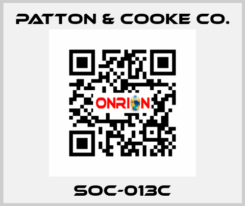 SOC-013C Patton & Cooke Co.