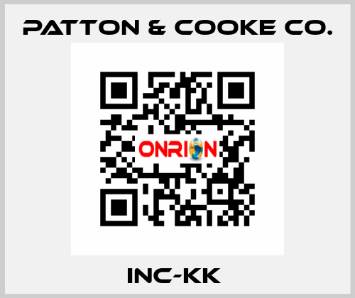 INC-KK  Patton & Cooke Co.