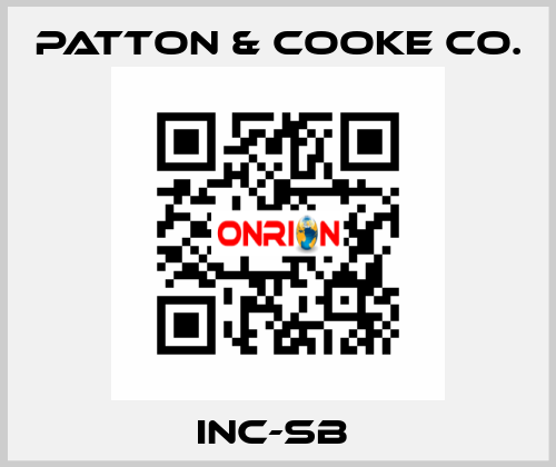 INC-SB  Patton & Cooke Co.