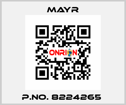 P.No. 8224265  Mayr