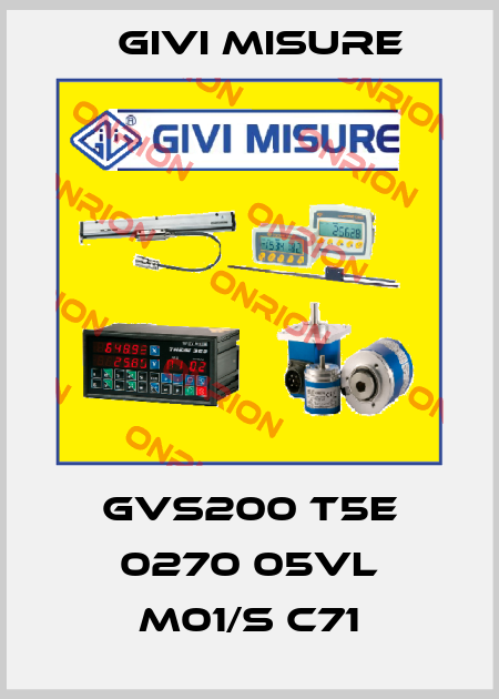 GVS200 T5E 0270 05VL M01/S C71 Givi Misure