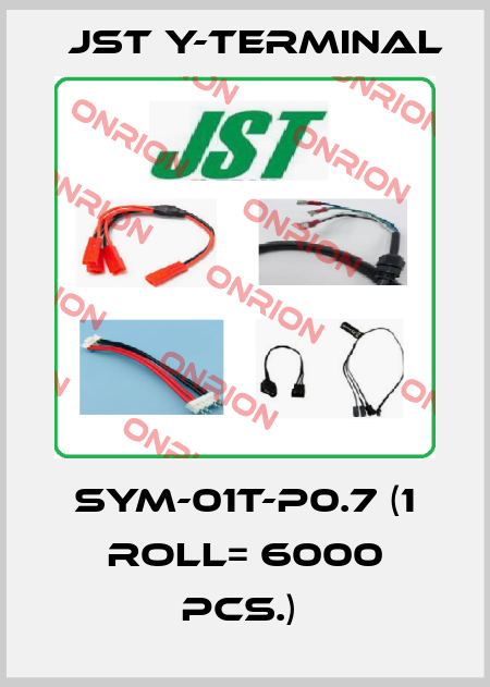 SYM-01T-P0.7 (1 Roll= 6000 pcs.)  Jst Y-Terminal