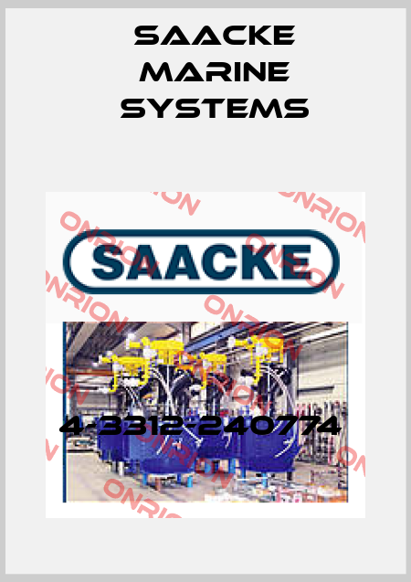 4-3312-240774  Saacke Marine Systems