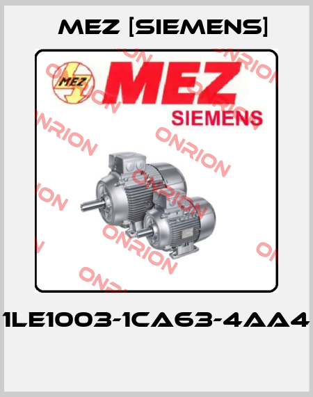 1LE1003-1CA63-4AA4  MEZ [Siemens]