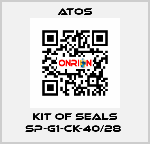 Kit of seals SP-G1-CK-40/28  Atos