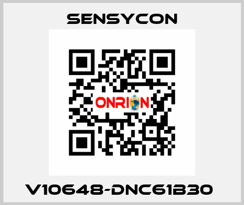 V10648-DNC61B30  SENSYCON