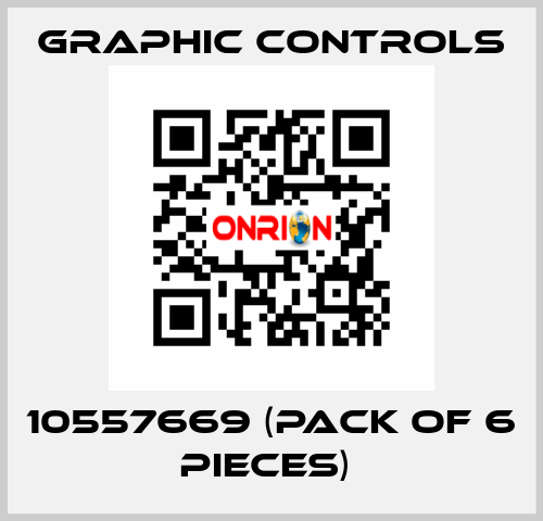 10557669 (pack of 6 pieces)  Graphic Controls