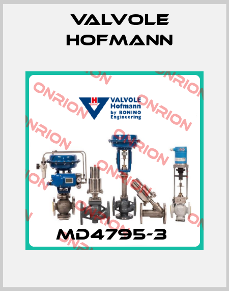 MD4795-3  Valvole Hofmann