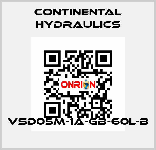 VSD05M-1A-GB-60L-B Continental Hydraulics