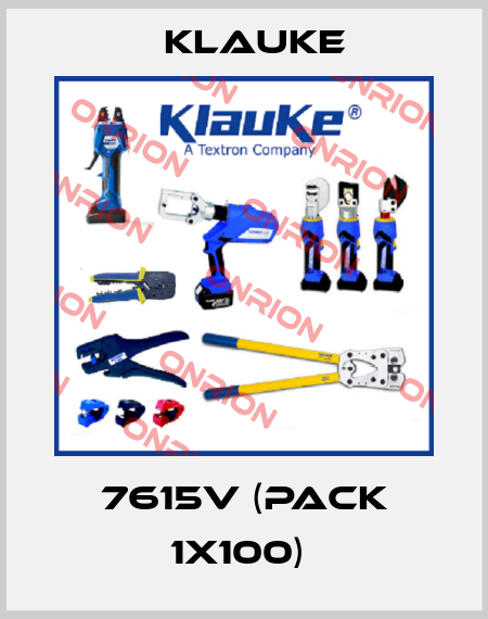 7615V (pack 1x100)  Klauke