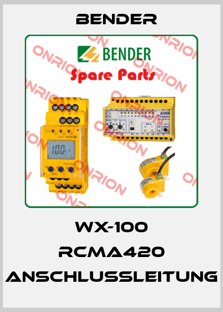 WX-100 RCMA420 ANSCHLUSSLEITUNG Bender