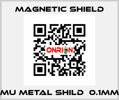 MU METAL SHILD  0.1mm Magnetic Shield