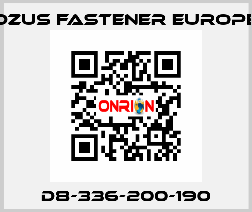 D8-336-200-190 Dzus Fastener Europe