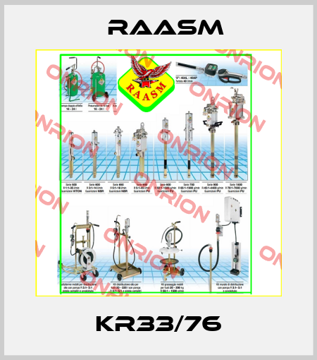 KR33/76 Raasm