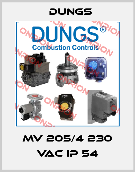 MV 205/4 230 VAC IP 54 Dungs