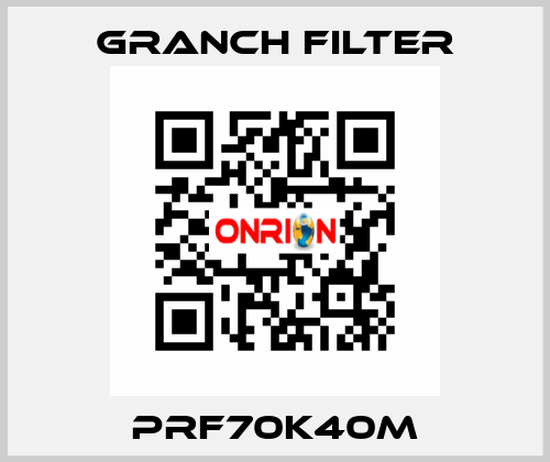 PRF70K40M GRANCH FILTER