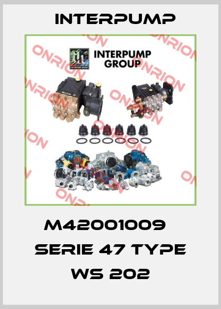 M42001009   SERIE 47 TYPE WS 202 Interpump