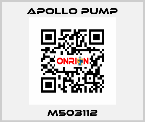 M503112 Apollo pump