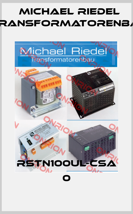 RSTN100UL-CSA 0 Michael Riedel Transformatorenbau