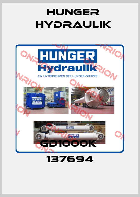 GD1000K  137694 HUNGER Hydraulik
