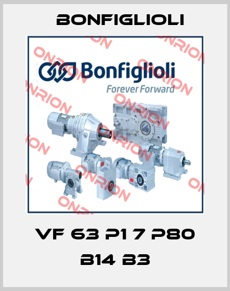 VF 63 P1 7 P80 B14 B3 Bonfiglioli
