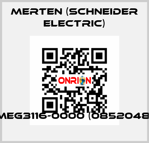 MEG3116-0000 (0852048) Merten (Schneider Electric)