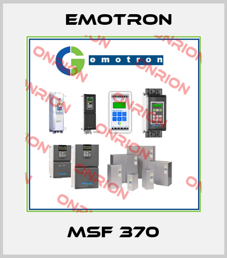 MSF 370 Emotron