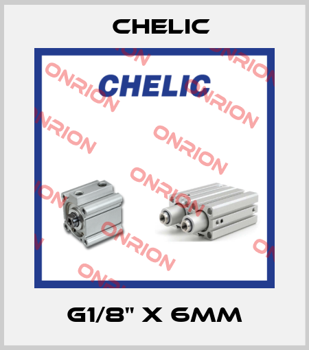 G1/8" x 6mm Chelic