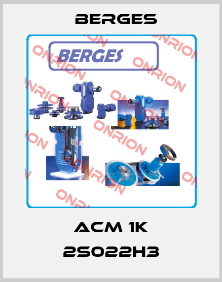 ACM 1K 2S022H3 Berges