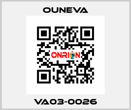 VA03-0026 ouneva