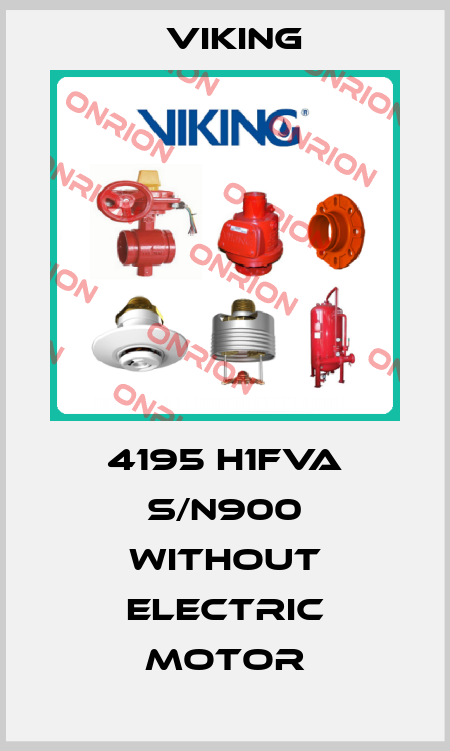 4195 H1FVA S/N900 without electric motor Viking