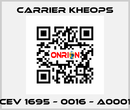 CEV 1695 – 0016 – A0001 Carrier Kheops