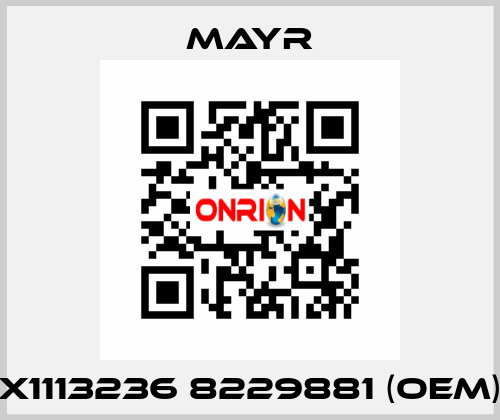 X1113236 8229881 (OEM) Mayr