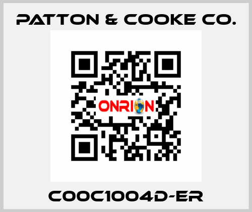 C00C1004D-ER Patton & Cooke Co.