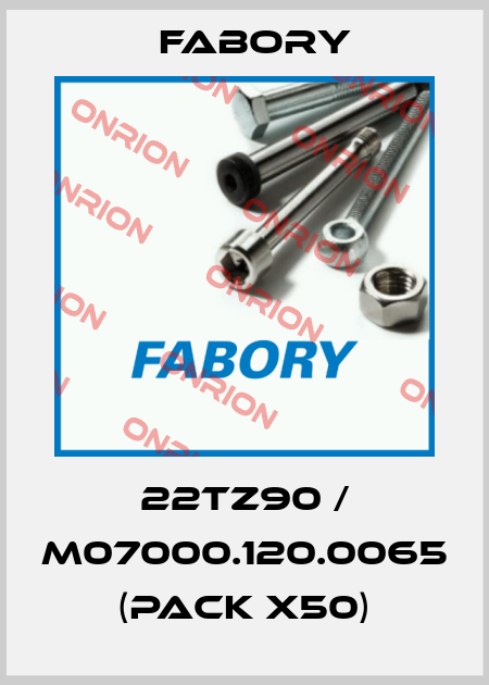22TZ90 / M07000.120.0065 (pack x50) Fabory