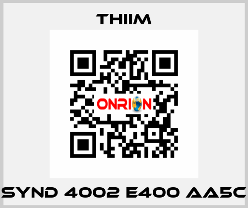 SYND 4002 E400 AA5C Thiim