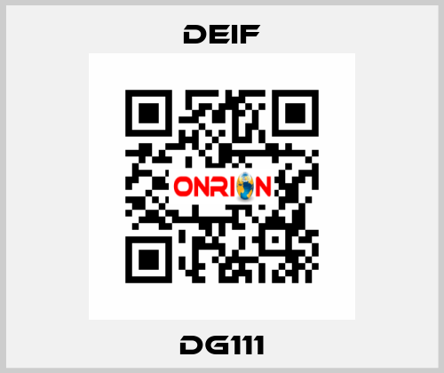 DG111 Deif