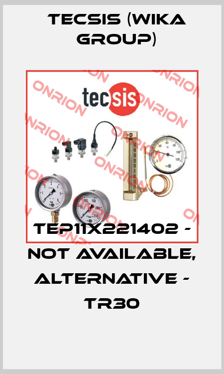 TEP11X221402 - not available, alternative - TR30 Tecsis (WIKA Group)